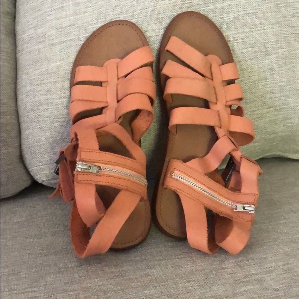 Zara Girls Sandals Size 37